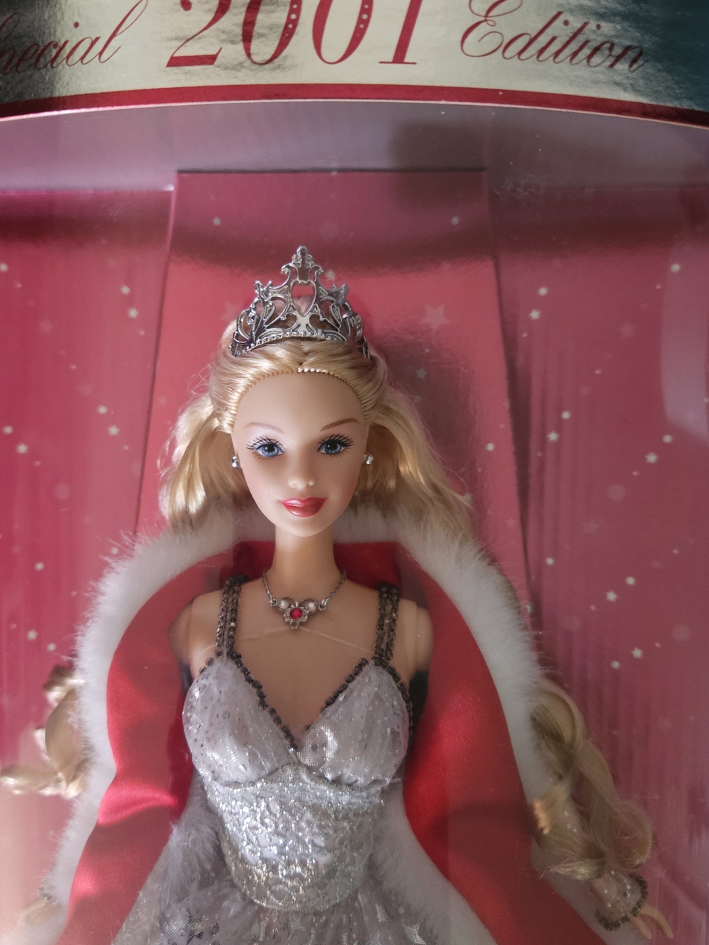 NRFB 2001 Holiday Celebration Barbie #50304